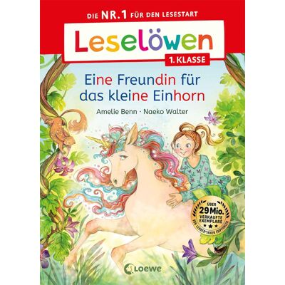 Amelie Benn - Leselöwen 1. Klasse - Eine Freundin für das kleine Einhorn: Die Nr. 1 für den Lesestart - Mit Leselernschrift ABeZeh - Erstlesebuch für Kinder ab 6 Jahren - Preis vom 17.06.2026 05:34:31 h Amelie Benn - Leselöwen 1. Klasse - Eine Freundin für das kleine Einhorn: Die Nr. 1 für den Lesestart - Mit Leselernschrift ABeZeh - Erstlesebuch für Kinder ab 6 Jahren - Preis vom 17.06.2026 05:34:31 h