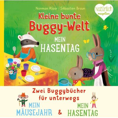Norman Kleine bunte Buggy-Welt - Mein Hasentag & Mein Mäusejahr: Zwei Buggybücher mit Stoffband für unterwegs - Preis vom 23.06.2026 11:45:09 h Norman Kleine bunte Buggy-Welt - Mein Hasentag & Mein Mäusejahr: Zwei Buggybücher mit Stoffband für unterwegs - Preis vom 23.06.2026 11:45:09 h
