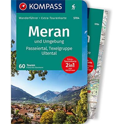 Franziska Baumann - KOMPASS Wanderführer Meran und Umgebung, Passeiertal, Texelgruppe, Ultental: Wanderführer mit Extra-Tourenkarte 1:50.000, 60 Touren, GPX-Daten zum Download - Preis vom 19.06.2026 05:29:47 h Franziska Baumann - KOMPASS Wanderführer Meran und Umgebung, Passeiertal, Texelgruppe, Ultental: Wanderführer mit Extra-Tourenkarte 1:50.000, 60 Touren, GPX-Daten zum Download - Preis vom 19.06.2026 05:29:47 h