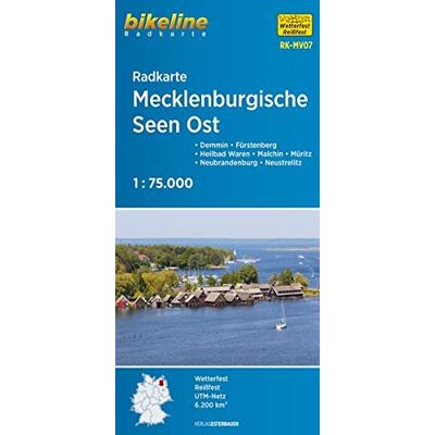 Esterbauer Verlag - Radkarte Mecklenburgische Seen Ost (RK-MV07): Demmin – Malchin – Müritz – Neubrandenburg – Neustrelitz – Teterow – Waren (Müritz) , 1:75.000, ... GPS-tauglich mit UTM-Netz (Bikeline Radkarte) - Preis vom 19.06.2026 05:29:47 h Esterbauer Verlag - Radkarte Mecklenburgische Seen Ost (RK-MV07): Demmin – Malchin – Müritz – Neubrandenburg – Neustrelitz – Teterow – Waren (Müritz) , 1:75.000, ... GPS-tauglich mit UTM-Netz (Bikeline Radkarte) - Preis vom 19.06.2026 05:29:47 h