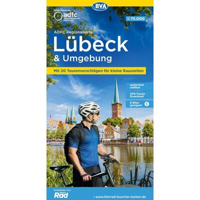 ADFC-Regionalkarte Lübeck und Umgebung, 1:75.000, mit Tagestourenvorschlägen, reiß- und wetterfest, E-Bike-geeignet, GPS-Tracks-Download - Preis vom 22.06.2026 11:45:37 h ADFC-Regionalkarte Lübeck und Umgebung, 1:75.000, mit Tagestourenvorschlägen, reiß- und wetterfest, E-Bike-geeignet, GPS-Tracks-Download - Preis vom 22.06.2026 11:45:37 h