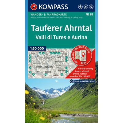KOMPASS Wanderkarte 82 Tauferer Ahrntal / Valle di Tures e Aurina 1:50.000: Wander- und Fahrradkarte in einem - inklusive Offline-Verwendung in der ... Radwege. Skitouren. Langlaufen. Reiten. - Preis vom 18.06.2026 05:44:55 h KOMPASS Wanderkarte 82 Tauferer Ahrntal / Valle di Tures e Aurina 1:50.000: Wander- und Fahrradkarte in einem - inklusive Offline-Verwendung in der ... Radwege. Skitouren. Langlaufen. Reiten. - Preis vom 18.06.2026 05:44:55 h