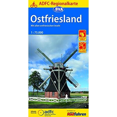 Allgemeiner Deutscher Fahrrad-Club e.V. (ADFC) - ADFC-Regionalkarte Ostfriesland, 1:75.000, reiß- und wetterfest, GPS-Tracks Download: Mit allen ostfriesischen Inseln (ADFC-Regionalkarte 1:75000) - Preis vom 16.06.2026 05:30:18 h Allgemeiner Deutscher Fahrrad-Club e.V. (ADFC) - ADFC-Regionalkarte Ostfriesland, 1:75.000, reiß- und wetterfest, GPS-Tracks Download: Mit allen ostfriesischen Inseln (ADFC-Regionalkarte 1:75000) - Preis vom 16.06.2026 05:30:18 h