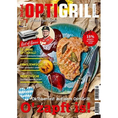 Tefal OptiGrill Magazin - O'zapft is!: Oktoberfest auf dem Optigrill 03/2025 - Preis vom 22.06.2026 11:45:37 h Tefal OptiGrill Magazin - O'zapft is!: Oktoberfest auf dem Optigrill 03/2025 - Preis vom 22.06.2026 11:45:37 h