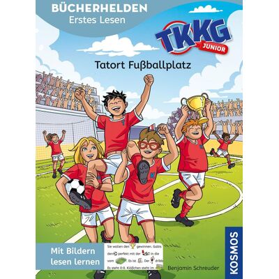 Benjamin Schreuder - TKKG Junior, Bücherhelden Erstes Lesen, Tatort Fußballplatz: Erstleser Kinder ab 5 Jahre - mit Bildern lesen lernen - Preis vom 24.06.2026 19:44:00 h Benjamin Schreuder - TKKG Junior, Bücherhelden Erstes Lesen, Tatort Fußballplatz: Erstleser Kinder ab 5 Jahre - mit Bildern lesen lernen - Preis vom 24.06.2026 19:44:00 h