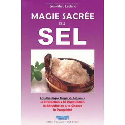 Marc Magie sacrée du sel : l'authentique magie du sel pour la protection, la purification, la bénédiction, la chance, la prospérité - Preis vom 20.06.2026 05:23:55 h Marc Magie sacrée du sel : l'authentique magie du sel pour la protection, la purification, la bénédiction, la chance, la prospérité - Preis vom 20.06.2026 05:23:55 h