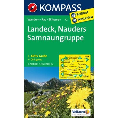 Landeck - Nauders - Samnaungruppe: Wanderkarte mit Aktiv Guide, alpinen Skirouten und Radrouten. GPS-genau. 1:50000 - Preis vom 24.06.2026 07:42:13 h Landeck - Nauders - Samnaungruppe: Wanderkarte mit Aktiv Guide, alpinen Skirouten und Radrouten. GPS-genau. 1:50000 - Preis vom 24.06.2026 07:42:13 h