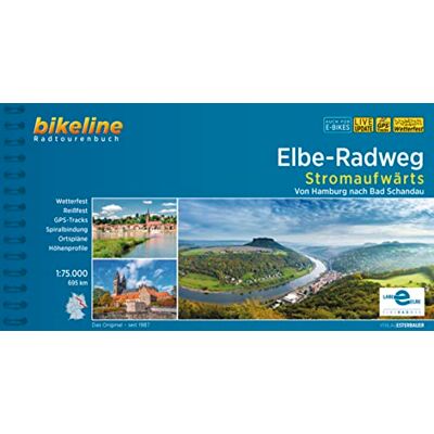 Esterbauer Verlag - Elbe-Radweg / Elbe-Radweg Stromaufwärts: Von Hamburg nach Bad Schandau, 695 km, 1:75.000, wetterfest/reißfest, GPS-Tracks Download, LiveUpdate (Bikeline Radtourenbücher) - Preis vom 19.06.2026 05:29:47 h Esterbauer Verlag - Elbe-Radweg / Elbe-Radweg Stromaufwärts: Von Hamburg nach Bad Schandau, 695 km, 1:75.000, wetterfest/reißfest, GPS-Tracks Download, LiveUpdate (Bikeline Radtourenbücher) - Preis vom 19.06.2026 05:29:47 h