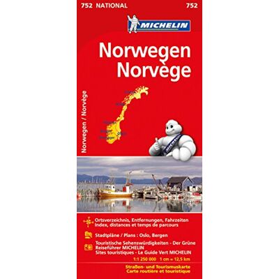 Norwegen: Straßen- und Tourismuskarte (Michelin Nationalkarte) - Preis vom 20.06.2026 05:23:55 h Norwegen: Straßen- und Tourismuskarte (Michelin Nationalkarte) - Preis vom 20.06.2026 05:23:55 h
