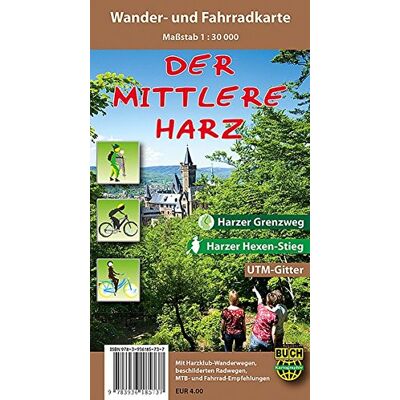 Der mittlere Harz: Wander- und Fahrradkarte - Preis vom 20.06.2026 05:23:55 h Der mittlere Harz: Wander- und Fahrradkarte - Preis vom 20.06.2026 05:23:55 h