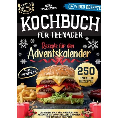Nora Spicehaven - Kochbuch für Teenager: Das große Buch für Jungköche und Anfänger mit 250 schnellen, einfachen und leckeren Rezepten - Preis vom 22.06.2026 23:23:57 h Nora Spicehaven - Kochbuch für Teenager: Das große Buch für Jungköche und Anfänger mit 250 schnellen, einfachen und leckeren Rezepten - Preis vom 22.06.2026 23:23:57 h