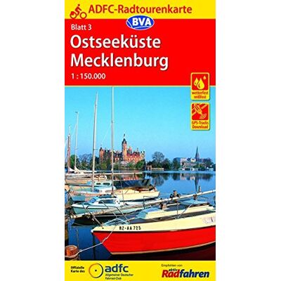 Allgemeiner Deutscher Fahrrad-Club e.V. (ADFC) - ADFC-Radtourenkarte 3 Ostseeküste Mecklenburg 1:150.000, reiß- und wetterfest, GPS-Tracks Download (ADFC-Radtourenkarte 1:150000) - Preis vom 17.06.2026 05:34:31 h Allgemeiner Deutscher Fahrrad-Club e.V. (ADFC) - ADFC-Radtourenkarte 3 Ostseeküste Mecklenburg 1:150.000, reiß- und wetterfest, GPS-Tracks Download (ADFC-Radtourenkarte 1:150000) - Preis vom 17.06.2026 05:34:31 h