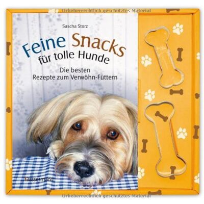 Sascha Storz - Feine Snacks für tolle Hunde-Set: Die besten Rezepte zum Verwöhn-Füttern. Buch und zwei Ausstechförmchen - Preis vom 22.06.2026 11:45:37 h Sascha Storz - Feine Snacks für tolle Hunde-Set: Die besten Rezepte zum Verwöhn-Füttern. Buch und zwei Ausstechförmchen - Preis vom 22.06.2026 11:45:37 h