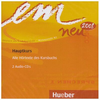Michaela Perlmann-Balme - em neu 2008 Hauptkurs: Deutsch als Fremdsprache / 2 Audio-CDs: Deutsch als Fremdsprache Niveaustufe B2. Ein Lehrwerk im Baukastensystem - Preis vom 20.06.2026 05:23:55 h Michaela Perlmann-Balme - em neu 2008 Hauptkurs: Deutsch als Fremdsprache / 2 Audio-CDs: Deutsch als Fremdsprache Niveaustufe B2. Ein Lehrwerk im Baukastensystem - Preis vom 20.06.2026 05:23:55 h