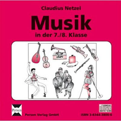 Claudius Netzel - Musik in der 7./8. Klasse. Begleit-CD - Preis vom 20.06.2026 05:23:55 h Claudius Netzel - Musik in der 7./8. Klasse. Begleit-CD - Preis vom 20.06.2026 05:23:55 h