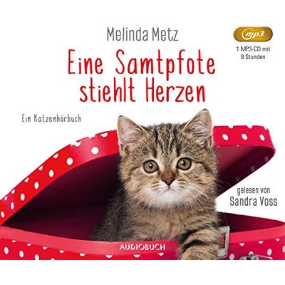Melinda Metz - Eine Samtpfote stiehlt Herzen (Lesung auf 1 MP3-CD) (Die Samtpfoten-Serie) - Preis vom 22.09.2026 03:35:57 h Melinda Metz - Eine Samtpfote stiehlt Herzen (Lesung auf 1 MP3-CD) (Die Samtpfoten-Serie) - Preis vom 22.09.2026 03:35:57 h