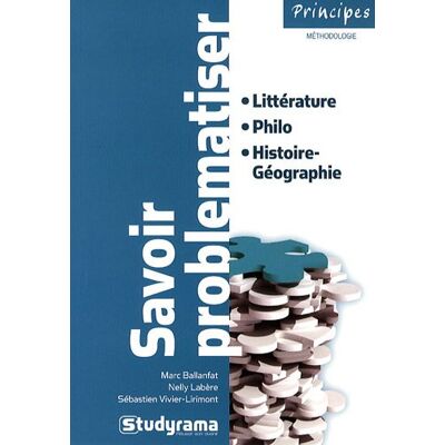 Marc Ballanfat - Savoir problématiser - Preis vom 22.09.2026 03:35:57 h Marc Ballanfat - Savoir problématiser - Preis vom 22.09.2026 03:35:57 h