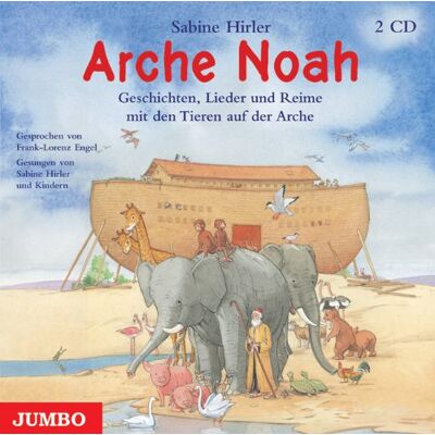 Sabine Hirler - Arche Noah. 2 CDs: Geschichten, Lieder und Reime mit den Tieren auf der Arche - Preis vom 22.06.2026 11:45:37 h Sabine Hirler - Arche Noah. 2 CDs: Geschichten, Lieder und Reime mit den Tieren auf der Arche - Preis vom 22.06.2026 11:45:37 h