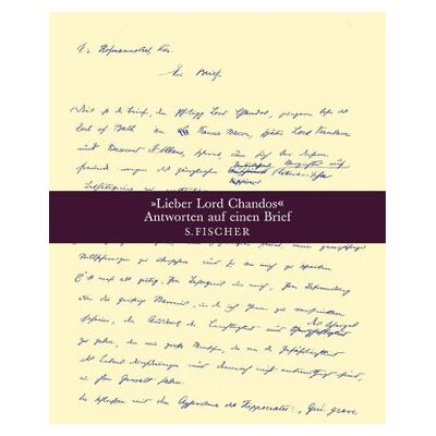 Roland 'Lieber Lord Chandos'. Antworten auf einen Brief - Preis vom 17.06.2026 05:34:31 h Roland 'Lieber Lord Chandos'. Antworten auf einen Brief - Preis vom 17.06.2026 05:34:31 h