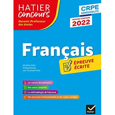 Micheline Cellier - Français : épreuve écrite d'admissibilité : CRPE admissibilité, nouveau concours 2022 - Preis vom 19.06.2026 05:29:47 h Micheline Cellier - Français : épreuve écrite d'admissibilité : CRPE admissibilité, nouveau concours 2022 - Preis vom 19.06.2026 05:29:47 h