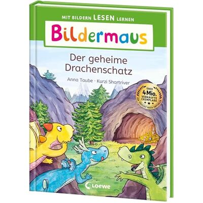 Anna Taube - Bildermaus - Der geheime Drachenschatz: Mit Bildern lesen lernen - Ideal für die Vorschule und Leseanfänger ab 5 Jahren - Mit Leselernschrift ABeZeh - Preis vom 24.06.2026 07:42:13 h Anna Taube - Bildermaus - Der geheime Drachenschatz: Mit Bildern lesen lernen - Ideal für die Vorschule und Leseanfänger ab 5 Jahren - Mit Leselernschrift ABeZeh - Preis vom 24.06.2026 07:42:13 h