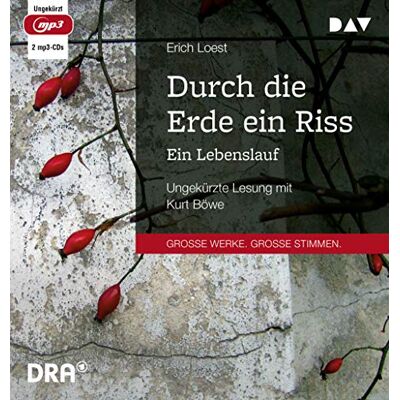Erich Loest - Durch die Erde ein Riss – Ein Lebenslauf: Ungekürzte Lesung mit Kurt Böwe (2 mp3-CDs) - Preis vom 20.06.2026 05:23:55 h Erich Loest - Durch die Erde ein Riss – Ein Lebenslauf: Ungekürzte Lesung mit Kurt Böwe (2 mp3-CDs) - Preis vom 20.06.2026 05:23:55 h