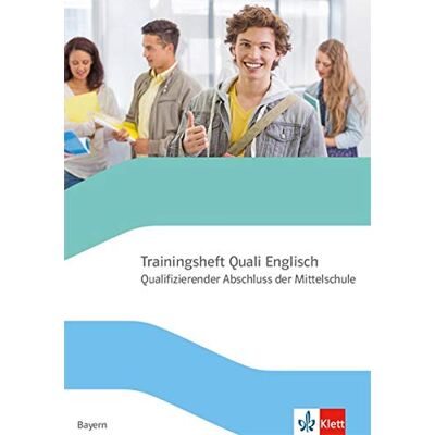 Trainingsheft Abschlussprüfung Englisch mit Audio-CD. Quaifizierter Abschluss der Mittelschule Bayern: mit Audios Klasse 9 - Preis vom 20.06.2026 05:23:55 h Trainingsheft Abschlussprüfung Englisch mit Audio-CD. Quaifizierter Abschluss der Mittelschule Bayern: mit Audios Klasse 9 - Preis vom 20.06.2026 05:23:55 h