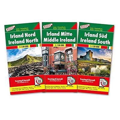 Freytag-Berndt und Artaria KG - Irland, Autokarten-Set 1:150.000: 3 Blätter in Kunststoff-Hülle (freytag & berndt Auto + Freizeitkarten) - Preis vom 17.06.2026 05:34:31 h Freytag-Berndt und Artaria KG - Irland, Autokarten-Set 1:150.000: 3 Blätter in Kunststoff-Hülle (freytag & berndt Auto + Freizeitkarten) - Preis vom 17.06.2026 05:34:31 h