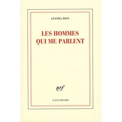Ananda Devi - Les hommes qui me parlent - Preis vom 22.09.2026 03:35:57 h Ananda Devi - Les hommes qui me parlent - Preis vom 22.09.2026 03:35:57 h
