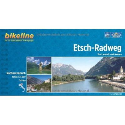 bikeline - Bikeline Etsch-Radweg: Von Landeck nach Verona. Radtourenbuch, 345 km, 1 : 75 000, wetterfest/reißfest, GPS-Tracks-Download - Preis vom 22.09.2026 03:35:57 h bikeline - Bikeline Etsch-Radweg: Von Landeck nach Verona. Radtourenbuch, 345 km, 1 : 75 000, wetterfest/reißfest, GPS-Tracks-Download - Preis vom 22.09.2026 03:35:57 h