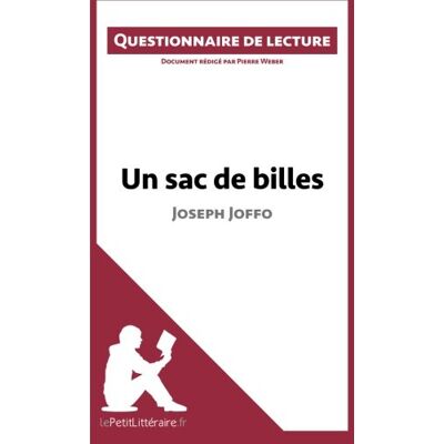 Weber Un sac de billes de Joseph Joffo : Questionnaire de lecture - Preis vom 07.08.2026 11:47:26 h Weber Un sac de billes de Joseph Joffo : Questionnaire de lecture - Preis vom 07.08.2026 11:47:26 h