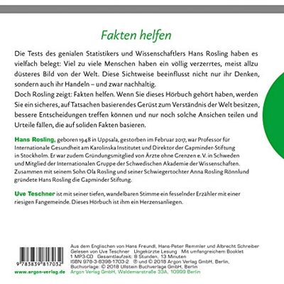 Hans Rosling - Factfulness: Wie wir lernen, die Welt so zu sehen, wie sie wirklich ist - Preis vom 20.06.2026 05:23:55 h Hans Rosling - Factfulness: Wie wir lernen, die Welt so zu sehen, wie sie wirklich ist - Preis vom 20.06.2026 05:23:55 h