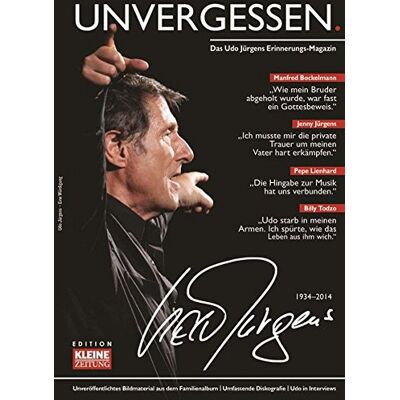 Bernd Melichar - Unvergessen.: Das Udo Jürgens Erinnerungs-Magazin - Preis vom 22.06.2026 11:45:37 h Bernd Melichar - Unvergessen.: Das Udo Jürgens Erinnerungs-Magazin - Preis vom 22.06.2026 11:45:37 h