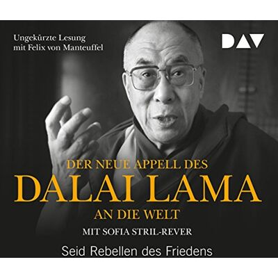 Dalai Lama - Der neue Appell des Dalai Lama an die Welt. Seid Rebellen des Friedens: Ungekürzte Lesung mit Felix von Manteuffel (1 CD) - Preis vom 20.06.2026 05:23:55 h Dalai Lama - Der neue Appell des Dalai Lama an die Welt. Seid Rebellen des Friedens: Ungekürzte Lesung mit Felix von Manteuffel (1 CD) - Preis vom 20.06.2026 05:23:55 h