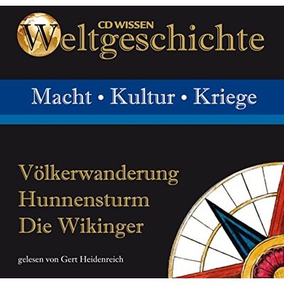 Gert Heidenreich - CD WISSEN - Weltgeschichte - Völkerwanderung, Hunnensturm, Die Wikinger, 1 CD - Preis vom 25.06.2026 23:23:36 h Gert Heidenreich - CD WISSEN - Weltgeschichte - Völkerwanderung, Hunnensturm, Die Wikinger, 1 CD - Preis vom 25.06.2026 23:23:36 h