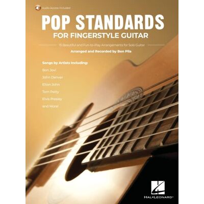 Pop Standards for Fingerstyle Guitar: 15 Beautiful and Fun-To-Play Arrangements for Solo Guitar Arranged & Recorded by Ben Pila - Book with Online ... Recorded by Ben Pila - Book With Online Audio - Preis vom 22.06.2026 11:45:37 h Pop Standards for Fingerstyle Guitar: 15 Beautiful and Fun-To-Play Arrangements for Solo Guitar Arranged & Recorded by Ben Pila - Book with Online ... Recorded by Ben Pila - Book With Online Audio - Preis vom 22.06.2026 11:45:37 h