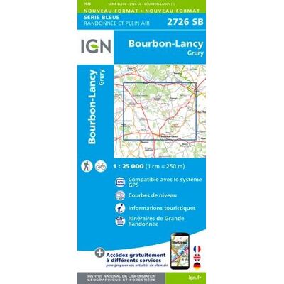 IGN - IGN Karte, Serie Bleue Bourbon-Lancy. Grury - Preis vom 17.06.2026 05:34:31 h IGN - IGN Karte, Serie Bleue Bourbon-Lancy. Grury - Preis vom 17.06.2026 05:34:31 h