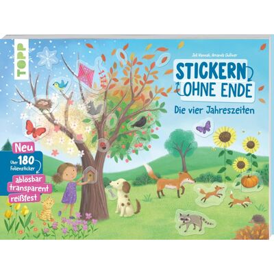Joli Hannah - Stickern ohne Ende - Die vier Jahreszeiten: Neu! Über 180 ablösbare Foliensticker: ablösbar, transparent, reißfest - Preis vom 22.06.2026 23:23:57 h Joli Hannah - Stickern ohne Ende - Die vier Jahreszeiten: Neu! Über 180 ablösbare Foliensticker: ablösbar, transparent, reißfest - Preis vom 22.06.2026 23:23:57 h