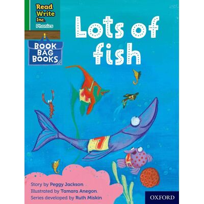 Jackson Read Write Inc. Phonics: Lots of fish (Green Set 1 Book Bag Book 6) - Preis vom 16.06.2026 05:30:18 h Jackson Read Write Inc. Phonics: Lots of fish (Green Set 1 Book Bag Book 6) - Preis vom 16.06.2026 05:30:18 h