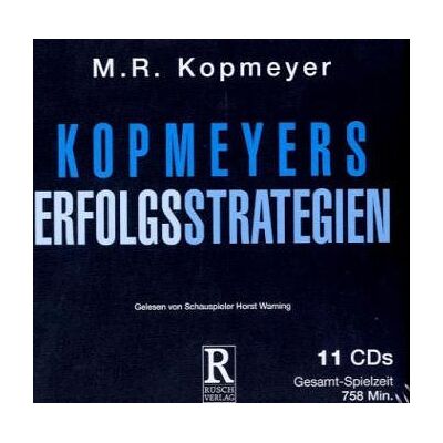 Kopmeyer, M. R. - Kopmeyers Erfolgsstrategien: In 64 Sprachen übersetzt - Preis vom 22.06.2026 23:23:57 h Kopmeyer, M. R. - Kopmeyers Erfolgsstrategien: In 64 Sprachen übersetzt - Preis vom 22.06.2026 23:23:57 h