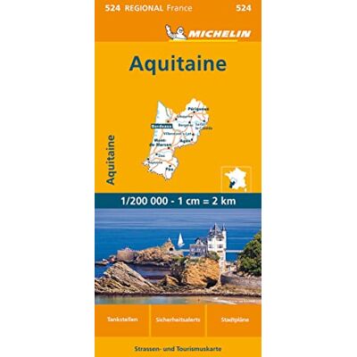 Michelin Aquitaine: Straßen- und Tourismuskarte 1:200.000 (MICHELIN Regionalkarten) - Preis vom 16.06.2026 05:30:18 h Michelin Aquitaine: Straßen- und Tourismuskarte 1:200.000 (MICHELIN Regionalkarten) - Preis vom 16.06.2026 05:30:18 h