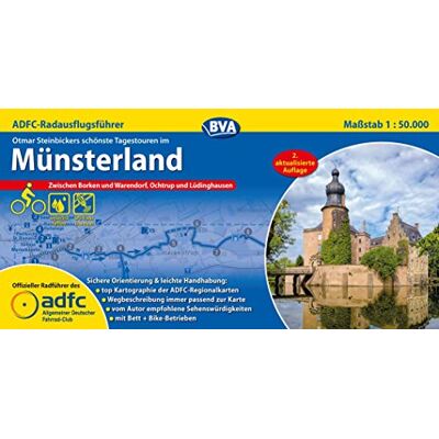 Otmar Steinbicker - ADFC-Radausflugsführer Münsterland 1:50.000 praktische Spiralbindung, reiß- und wetterfest, GPS-Tracks Download: Zwischen Borken und Warendorf, Ochtrup und Lüdinghausen - Preis vom 22.09.2026 03:35:57 h Otmar Steinbicker - ADFC-Radausflugsführer Münsterland 1:50.000 praktische Spiralbindung, reiß- und wetterfest, GPS-Tracks Download: Zwischen Borken und Warendorf, Ochtrup und Lüdinghausen - Preis vom 22.09.2026 03:35:57 h
