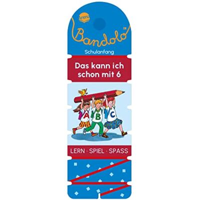 Friederike Barnhusen - Bandolo. Das kann ich schon mit 6: Lernspiel mit Lösungskontrolle für Kinder ab 6 Jahren - Preis vom 23.06.2026 11:45:09 h Friederike Barnhusen - Bandolo. Das kann ich schon mit 6: Lernspiel mit Lösungskontrolle für Kinder ab 6 Jahren - Preis vom 23.06.2026 11:45:09 h