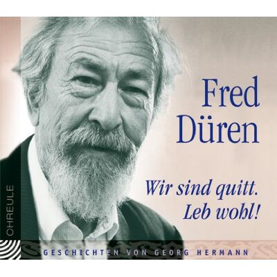 Georg Hermann - Wir sind quitt. Leb wohl! CD. . Geschichten von Georg Hermann (Ohreule) - Preis vom 21.06.2026 05:42:24 h Georg Hermann - Wir sind quitt. Leb wohl! CD. . Geschichten von Georg Hermann (Ohreule) - Preis vom 21.06.2026 05:42:24 h