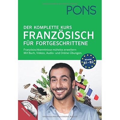 PONS Der komplette Kurs Französisch für Fortgeschrittene: Französischkenntnisse mühelos erweitern: Buch, Videos, Audio- u. Online-Übungen - Preis vom 17.06.2026 05:34:31 h PONS Der komplette Kurs Französisch für Fortgeschrittene: Französischkenntnisse mühelos erweitern: Buch, Videos, Audio- u. Online-Übungen - Preis vom 17.06.2026 05:34:31 h