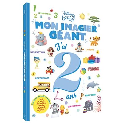 Disney J'ai 2 ans : mon imagier géant - Preis vom 21.06.2026 05:42:24 h Disney J'ai 2 ans : mon imagier géant - Preis vom 21.06.2026 05:42:24 h