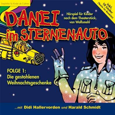 Wolfsmehl - Danei im Sternenauto - Hörspiel-Weltraumabenteuer für Kinder ab 5 Jahre: Das gestohlene Weihnachtsgeschenk - Preis vom 22.06.2026 11:45:37 h Wolfsmehl - Danei im Sternenauto - Hörspiel-Weltraumabenteuer für Kinder ab 5 Jahre: Das gestohlene Weihnachtsgeschenk - Preis vom 22.06.2026 11:45:37 h