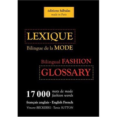 Vincent Lexique bilingue de la mode, français-anglais, anglais-français : 17.000 mots de mode. Bilingual fashion glossary, English-French, French-English : 17.000 fashion words - Preis vom 22.06.2026 23:23:57 h Vincent Lexique bilingue de la mode, français-anglais, anglais-français : 17.000 mots de mode. Bilingual fashion glossary, English-French, French-English : 17.000 fashion words - Preis vom 22.06.2026 23:23:57 h