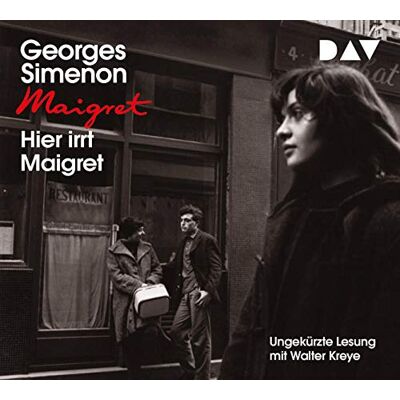 Georges Simenon - Hier irrt Maigret: 43. Fall. Ungekürzte Lesung mit Walter Kreye (4 CDs) (Georges Simenon) - Preis vom 22.06.2026 11:45:37 h Georges Simenon - Hier irrt Maigret: 43. Fall. Ungekürzte Lesung mit Walter Kreye (4 CDs) (Georges Simenon) - Preis vom 22.06.2026 11:45:37 h