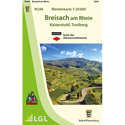 LGL - W246 Wanderkarte 1:25 000 Breisach am Rhein: Kaiserstuhl, Tuniberg - Preis vom 21.06.2026 05:42:24 h LGL - W246 Wanderkarte 1:25 000 Breisach am Rhein: Kaiserstuhl, Tuniberg - Preis vom 21.06.2026 05:42:24 h